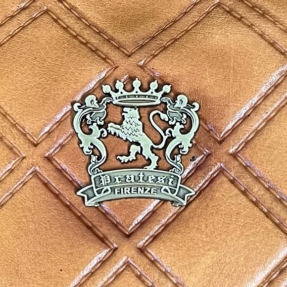 NWT PRATESI FIRENZE CROSSBODY SHOULDER BAG WRISTLET PURSE POUCH - Picture 3 of 14